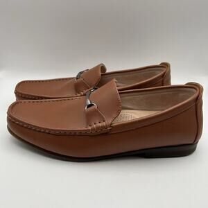 Bruno Marc Men's Brown Driving Loafers Shoes Sz 11 Henry Exc Condition Slip on